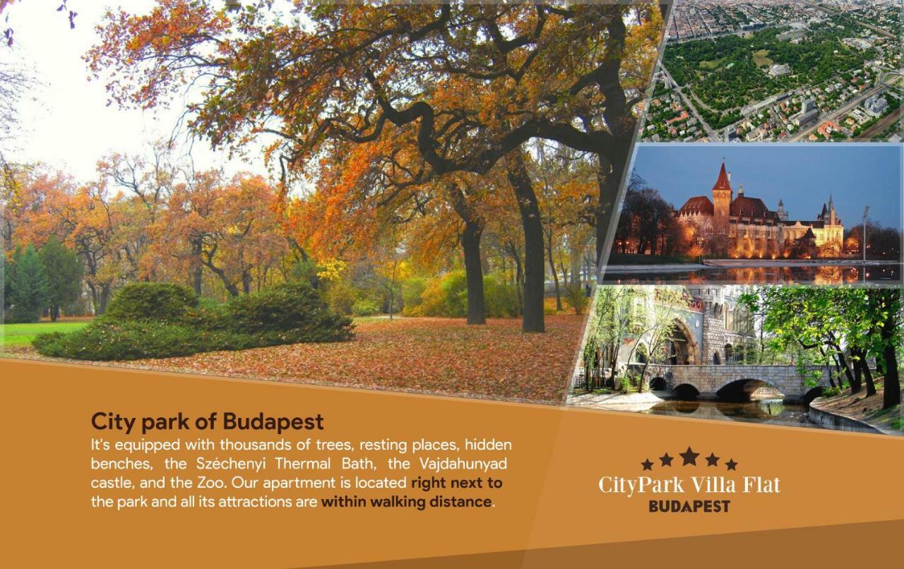 Citypark Villa Flat Budapest Exterior foto
